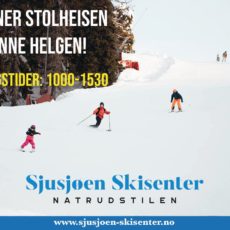 Sjusjøen Skisenter har supre forhold og alle ønskes velkommen til fine dager i bakken!